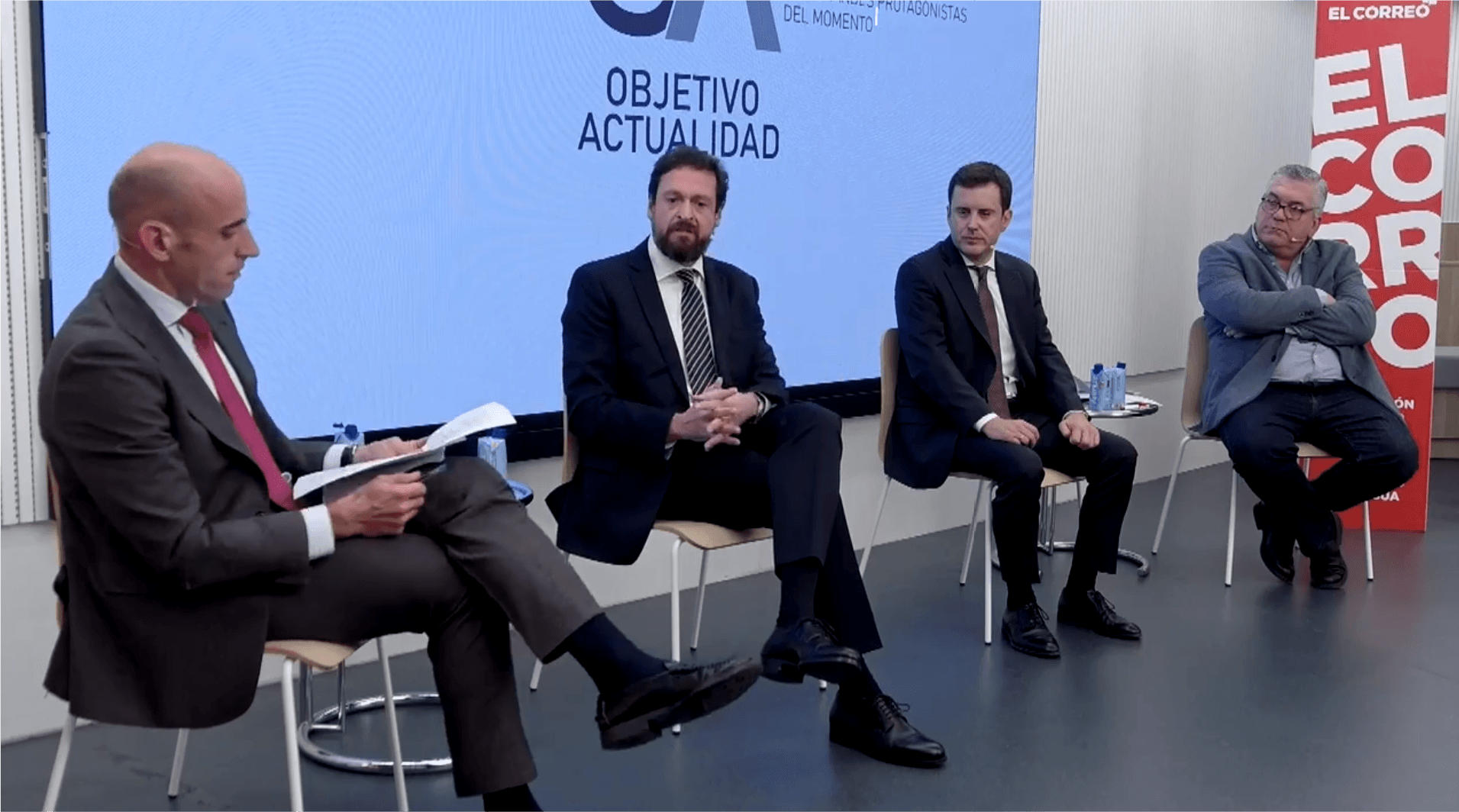 Rencontre « Le défi du Pays basque : industrie et avenir », organisée par EL CORREO avec le soutien de Petronor.
